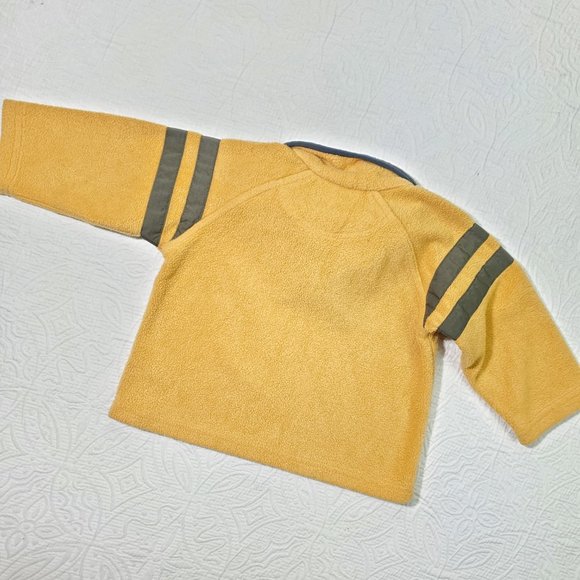 Older Honey Mustard Fleece Pullover 3t - Picture 7 of 7